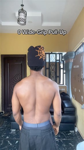 0-60 Wide-Grip Pull-Up #widegrippullups #pullup #homeworkout #GymTok #blowthisup #fitness #workout