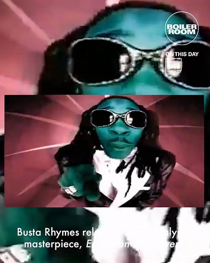 28K views · 531 reactions | 20 Years Ago Today: Busta Rhymes proved Flipmode is the Greatest on 3rd LP Extinction Level Event. | Boiler Room | Facebook