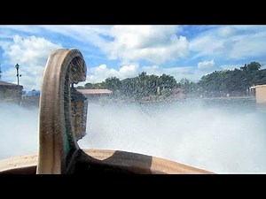 Journey To Atlantis front seat on-ride HD POV SeaWorld San Antonio