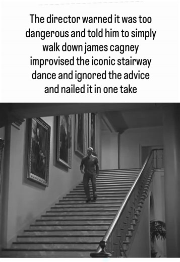 - The post shares a clip from the 1942 film *Yankee Doodle Dandy*, depicting James Cagney as George M. Cohan tap-dancing down the White House stairs in an improvised routine that director Michael Curtiz warned was too hazardous on the slick surface. - Cagney, drawing from his vaudeville background, ignored the advice to merely walk and completed the energetic descent flawlessly in one take, a feat corroborated by film histories and Cagney's own accounts. - This moment highlights the era's unscri