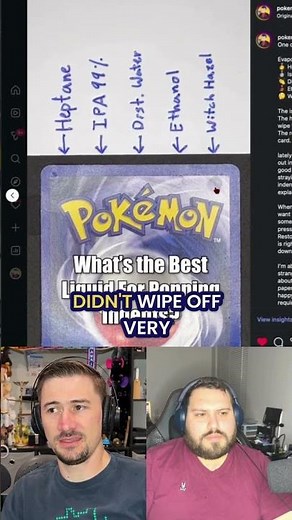 Which Liquids Are ACTUALLY Safe for Cleaning Pokémon Cards?
