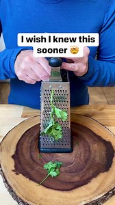 Easy herb peeling hack #herbs #hacks #kitchen #cookingathome | Liz & Jeff