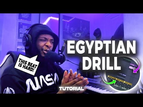 HOW I MADE THIS INSANE EGYPTIAN DRILL TYPE BEAT! (Quick & Easy) | UK Drill Tutorial