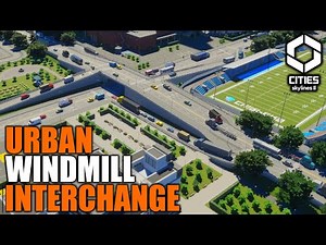 The Most Compact Interchange Possible in Cities Skylines 2?
