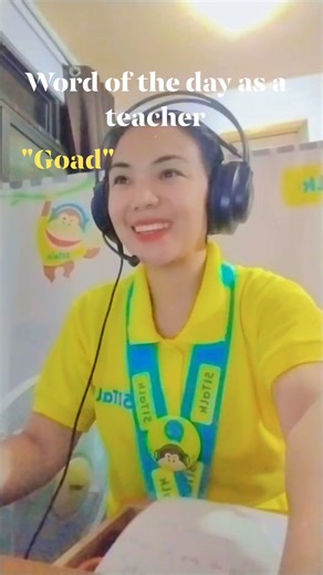 As a teacher, the word "goad" can be a thought-provoking and reflective word to incorporate into your daily practice. Word of the Day: Goad Definition: To provoke, urge, or stimulate someone to take action or do something, often by using persistent persuasion or encouragement. Usage in Teaching: - Motivating Students: As a teacher, you can use the word "goad" to emphasize the importance of motivating and encouraging students to strive for excellence. By goading students, you can inspire them to 