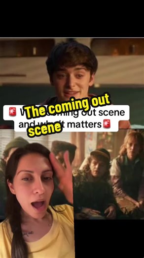 Will’s coming out scene was necessary for the plot! #stangerthings #netflix #greenscreen