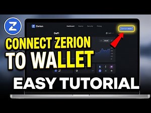 How to connect Zerion to Ethereum wallet for DeFi overview - Easy Tutorial