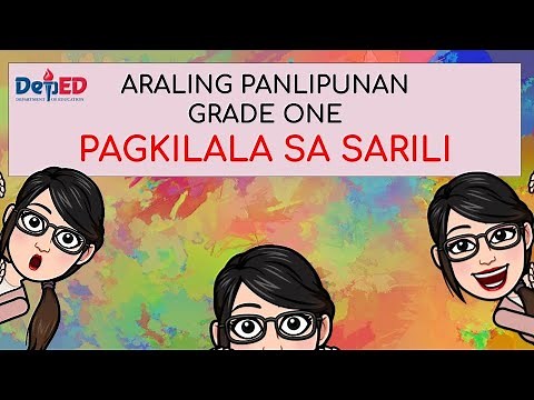 PAGKILALA SA SARILI (Grade One Araling Panlipunan)