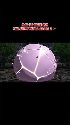 my shiny mega Absol Z is too clean😱 #gaming #pokemon #shinypokemon #switch2 #nintendo