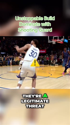 Unstoppable Shooting Guard Build in NBA 2K