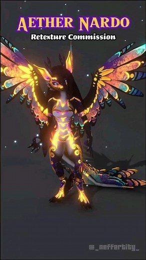 Golden Nebula Retexture Commission