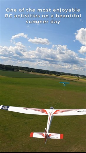 First Tow, First Flight—SPATZ-55 Soars! Ever wondered what it feels like to launch a giant glider into the sky for the very first time? Watch as the SPATZ-55 takes its maiden flight—towed into the clouds and gliding like a dream. This is more than RC—it’s freedom, precision, and pure adrenaline. 🎥 Shot on DJI Action 2 ✈️ Towed by a trusty Saiplane Drop a ✈️ in the comments if you’ve ever dreamed of flying like this! #RCGlider #TowFlight #MaidenFlight #SPATZ55 #RCPlane GliderTowing | Marko Roola