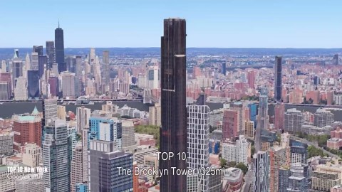 Hudson Yards from above New York