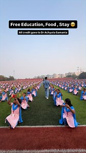 KISS (Kalinga Institute of Social Sciences) Ye unka sabse krantikari (revolutionary) kaam hai. Ye duniya ka sabse bada residential institute hai jo sirf Adivasi (Tribal) bachon ke liye hai. Yahan 30,000 se zyada bache rehte hain. Unka rehna, khana, uniform, kitabein aur Graduation tak ki padhai 100% FREE hai. Iska maqsad aadiwasi bachon ko naxalism aur gareebi se nikaalkar main stream se jodna hai. #KISS #kalingauniversity #drachyutasamanta #tarunsir | Forever dance studio Shahabad M.