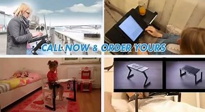 laptop table for easy work free shipping from USA: http://bit.ly/laptable | Cheaprstore