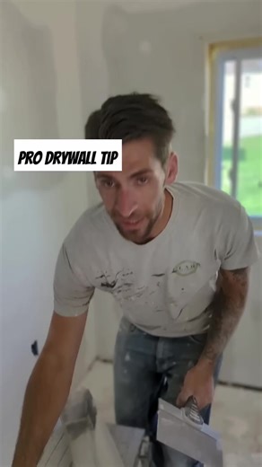 1.7K views · 12 reactions | Pro Tip for drywall and sheet rock mudding so you can see your touch ups before paint painting #fblifestyle #DIY #shorts #sponsored #ad #tools #diyprojects #house #construction #howto #fyp | Excellent Laborer | Facebook