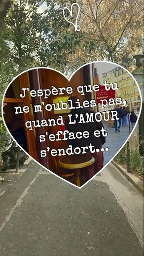 ♥️ NE M'OUBLIE PAS ♥️ Pour toi, mon amour !