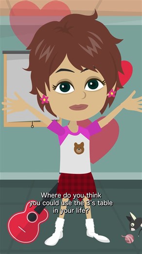 Japanese Math: Times Tables 3’s Made Easy #pr #2ndgrademath