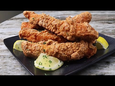 Crispy Fried Salmon Tenders Recipe | How to cook salmon | Salmon recipe