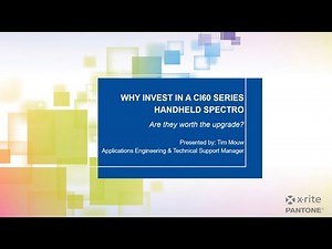Why Invest In A Ci60 Series Handheld Spectrophotometer?