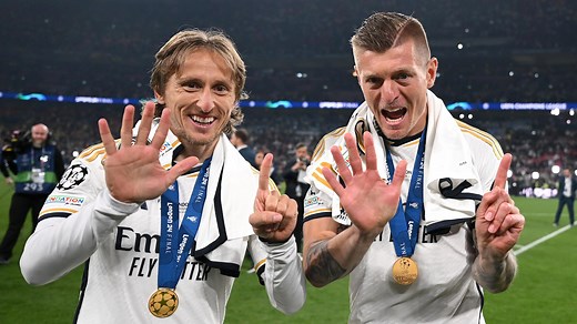 Players with most Champions League final wins: Carvajal and Modrić ahead of Cristiano Ronaldo, Benzema, Kroos | UEFA Champions League 2024/25