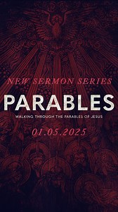 First Sermon Series Of 2025 #PARABLES I don’t think I’ve ever been this excited to preach a series… There is a reason why Jesus kept speaking to the CROWDS in parables. But then would explain the meaning of them to the DISCIPLES. For the next several weeks we’re going to walk through the parables of Christ, and I can tell by the way sermon prep is blessing my whole life, it’s going to edify all those who have ears to hear. By God’s grace I can’t wait to preach this tomorrow . Pull up on us tomor