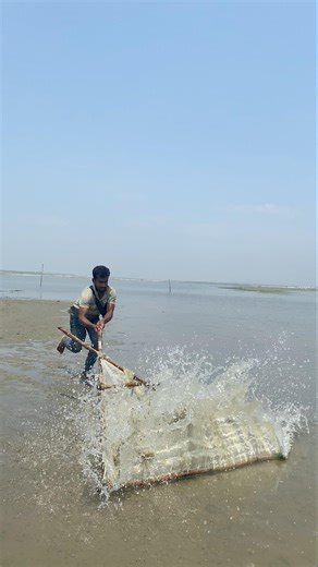 Amazing Village Net Fishing Challenge #fishing