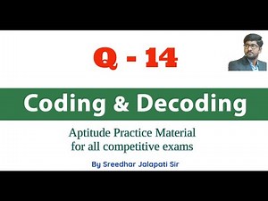 Q14 - Coding & Decoding (Aptitude Practice Material)