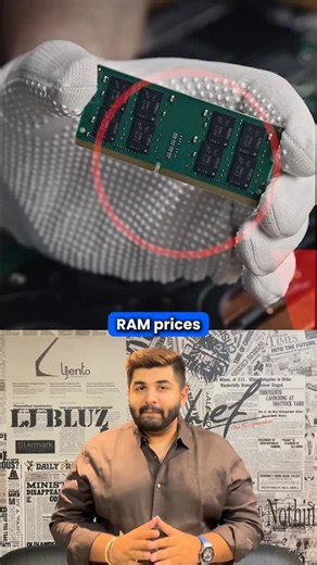 RiseXVenturess | AI Marketing Agency | AI video agency on Instagram: "RAM prices just went parabolic — and almost nobody is talking about what it really means. In some markets, DDR5 memory prices have surged by over six hundred percent in just weeks. A sixty four GB RAM kit that cost around twenty two thousand rupees is now touching sixty thousand plus. This is not normal inflation. This is AI demand rewriting the hardware supply chain in real time. AI data centers are consuming memory at a scal