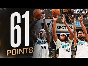 Turner (20 PTS), Siakam (21 PTS) & Toppin (20 PTS) Were LOCKED IN For Game 4! | May 11, 2025