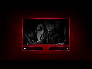 Animated Red Webcam Overlay Template for Streamers // Stream Overlay