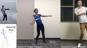 AI Can Manipulate Video to Make Everybody Dance Now