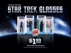 Burger King "Star Trek" Glasses Commercial (2009)