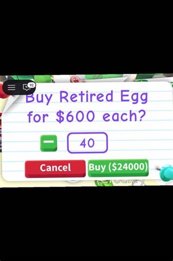 Unicorn Butt in Adopt Me: My Lucky Moment