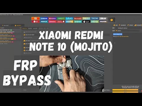 Xiaomi redmi note 10 (mojito) testpoint frp bypass