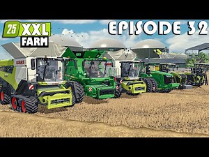 Harvesting 700.000l of BARLEY🌾 | The XXL FARM | Farming Simulator 25