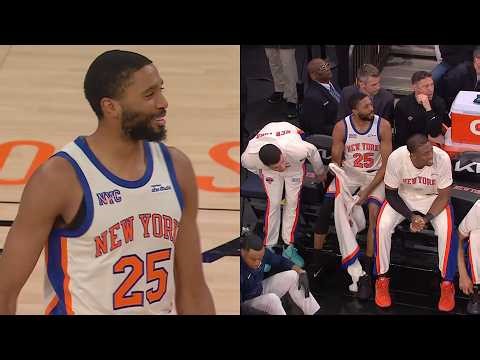 Mikal Bridges subs out 23 seconds into game to keep consecutive games streak alive