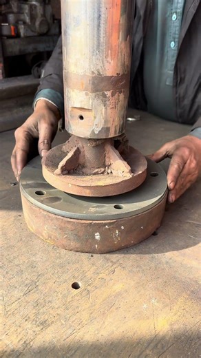 Bending of a Circle Shaped Metal Sheet With Hydraulic Press Machine #hydraulicpress #metalbending