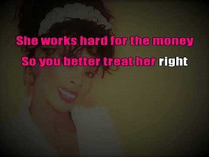 Donna Summer - She Works Hard For The Money (Karaoke)