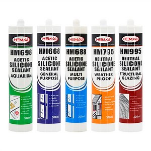 [Hot Item] RTV Silicone Adhesive Glue Acetoxy Clear Gp Glass Neutral Acetic Silicone Sealant