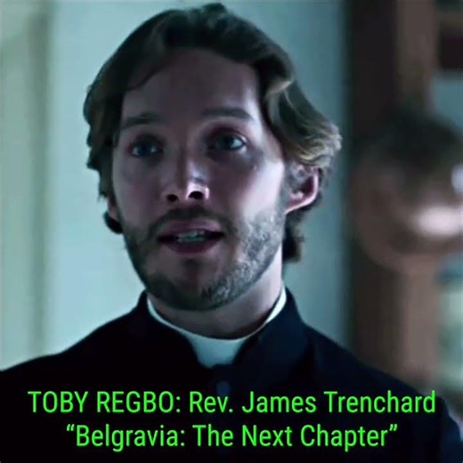 TOBY REGBO Rev. James Trenchard in "Belgravia: The Next Chapter" 8 febbraio 2026 (GIF)