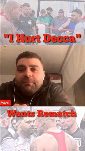 "I Hurt Decca Heggie" Dean Lynch Ward Wants Bareknuckle Rematch #bareknuckleboxing #deccaheggie
