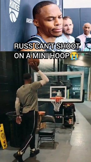 204K views · 1.8K reactions | Russell Westbrook hindi maka-shoot sa isang mini hoop #NBA | Sportacoolz | Facebook