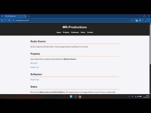 Apresentando a MR Productions | Conheça o projeto