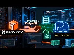 Self-Host PostgreSQL on Your Homelab with Proxmox | Complete Setup Tutorial (Open-Source Database)
