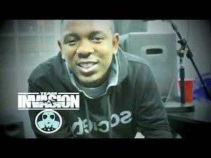 KENDRICK LAMAR "ONDASPOT" FREESTYLE LIVE On INVASION RADIO