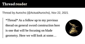 Thread by @CoelingAurochs on Thread Reader App