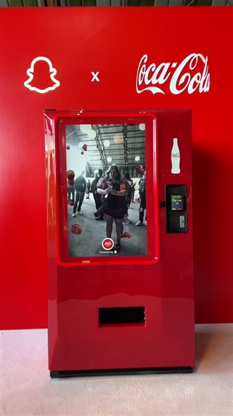 Coca-Cola from AR Vending Machine at Snap Partner Summit