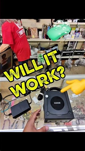 Would you trust a GameCube from the thrift store?