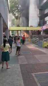 Fire at Ang Mo Kio Central **More videos in Comments... | Our Singapore